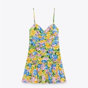Zara Floral Mini Dress